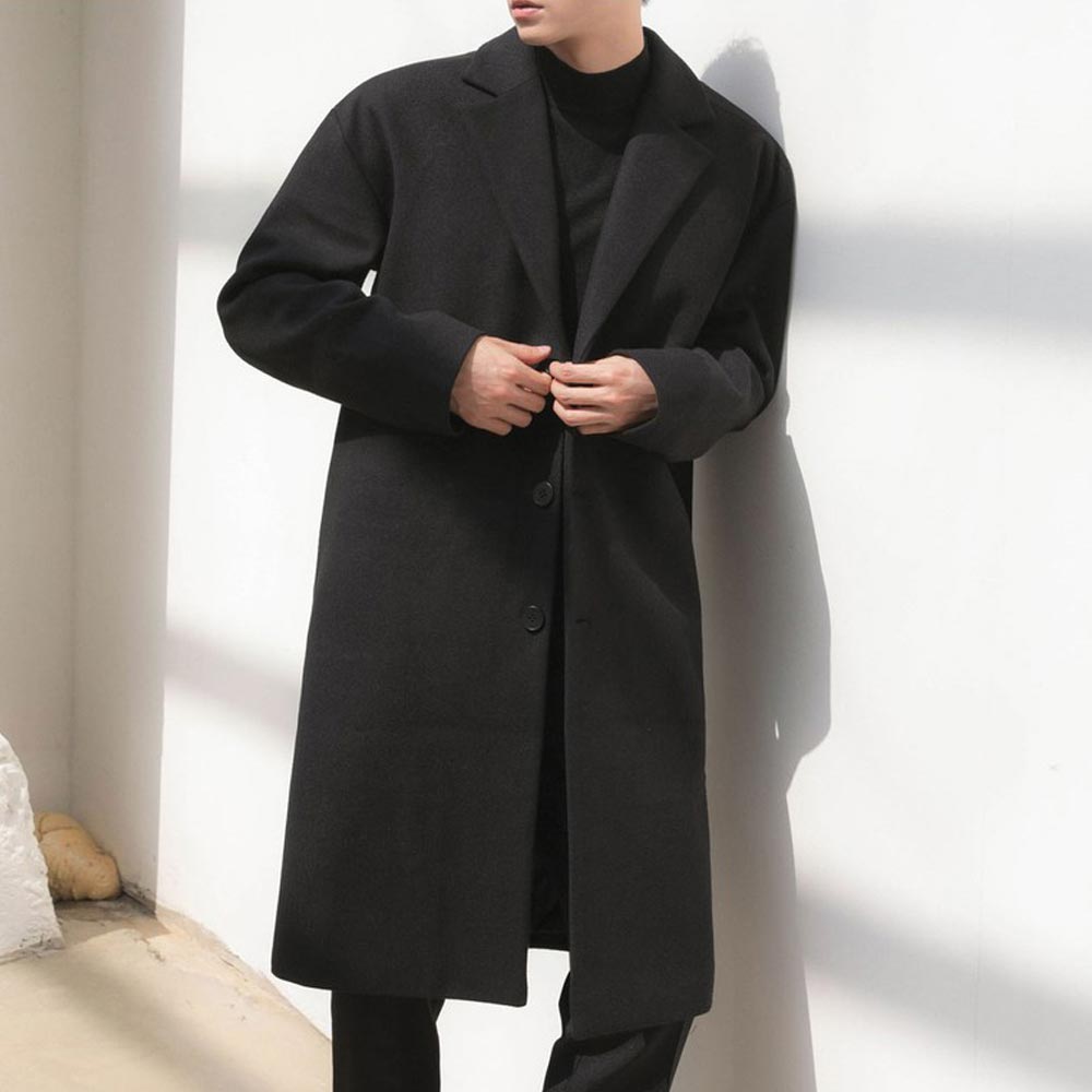 Men's Autumn overfit single Coat