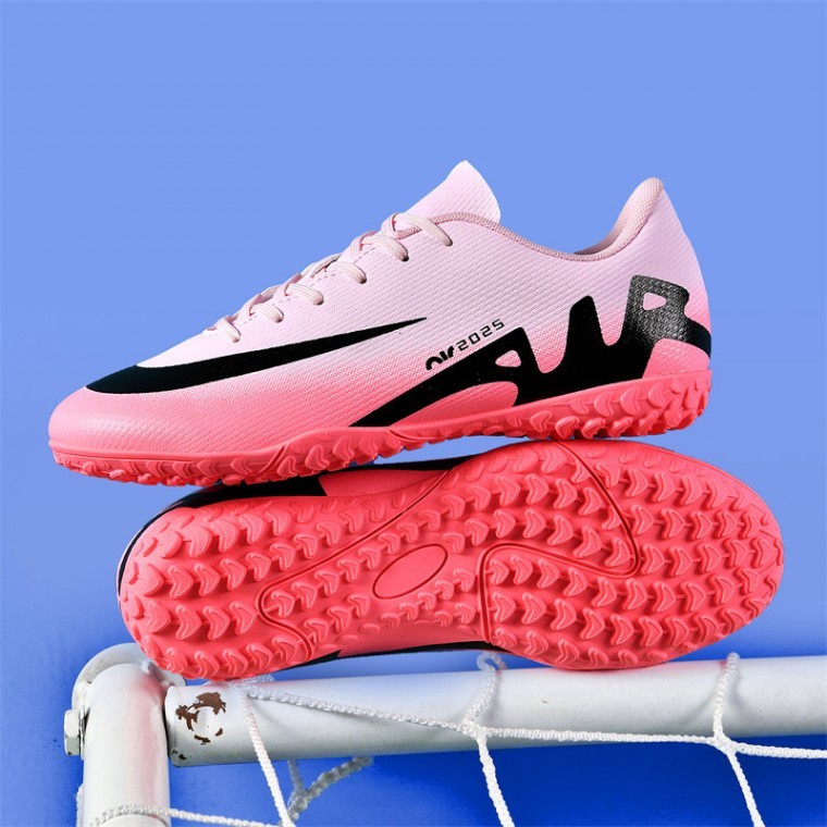 Sneakers New Adult Soccer Shoes Cross Border Ronaldo Men Women Teens Child Student Long Hand