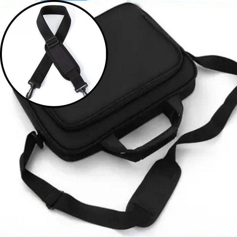 BackPack Notebook Bag Strap Black Cross Strap Shoulder Comfort