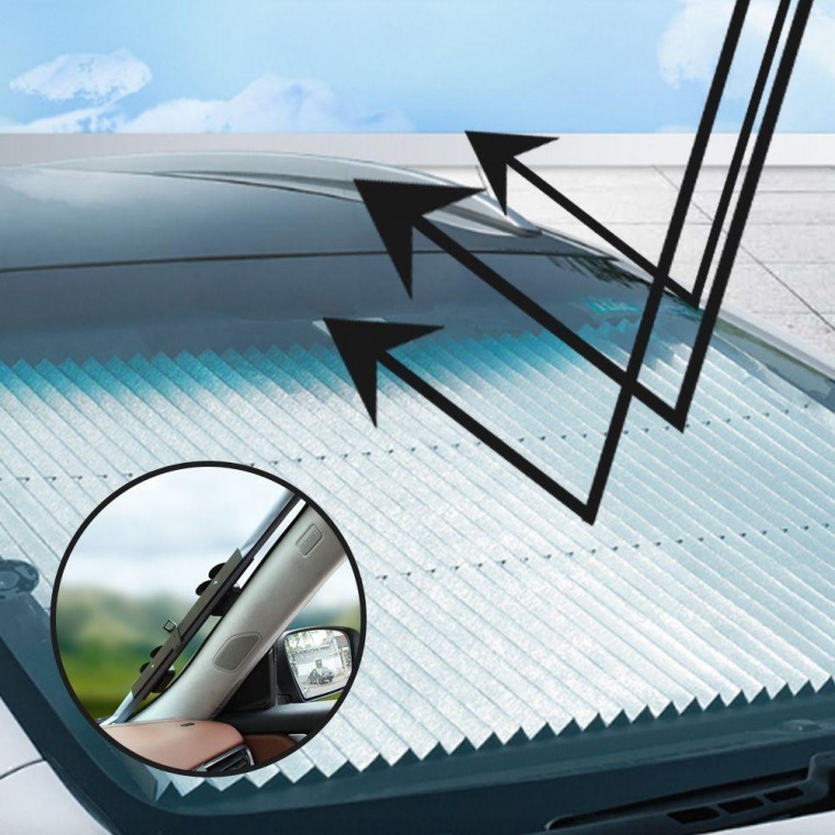 Car Blind Sun Visor Sunshade 46X110cm